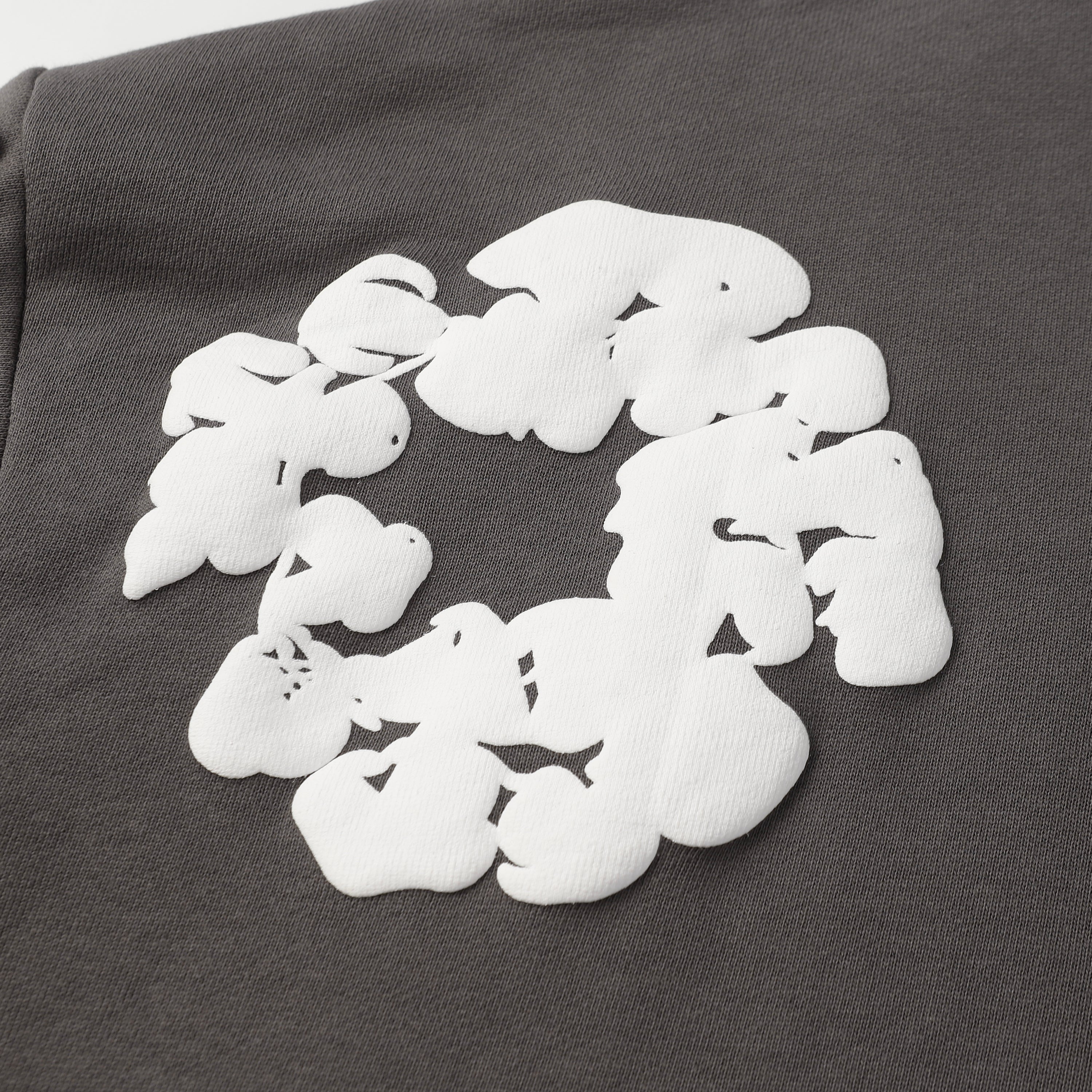 Denim Tears Cotton Wreath Dark Grey Hoodie