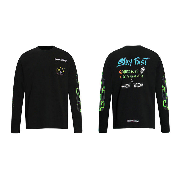 Crome Heart Men's Long-Sleeve T-shirt Sweatshirt K8004