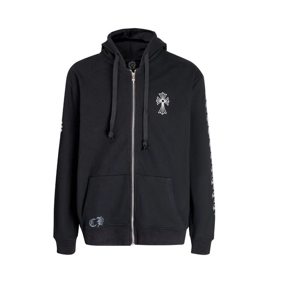 Crome Heart Zip Up Hoodie K5007