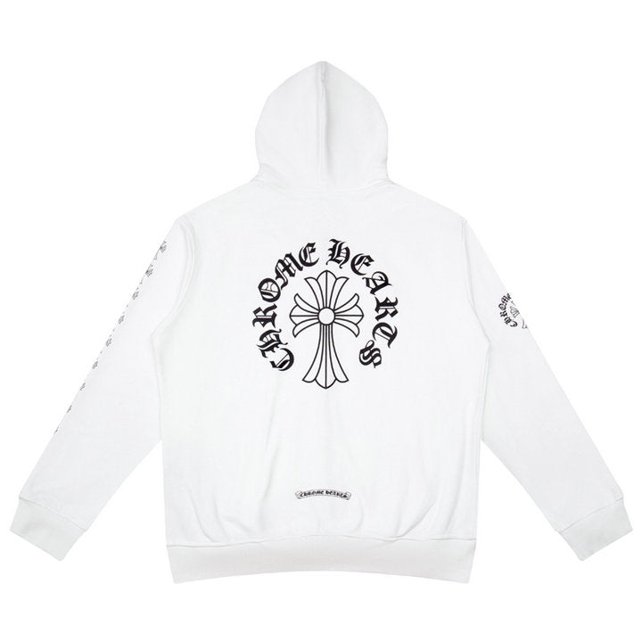 Crome Heart Zip Up Hoodie K5007