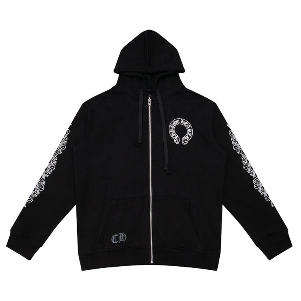 Crome Heart Zip Up Hoodie K5001