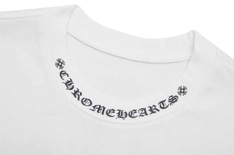 Crome Heart Neck Logo T-shirt K6022