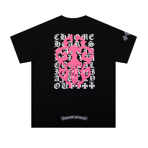 Crome Heart Eye Chart Dagger T-shirt K6025