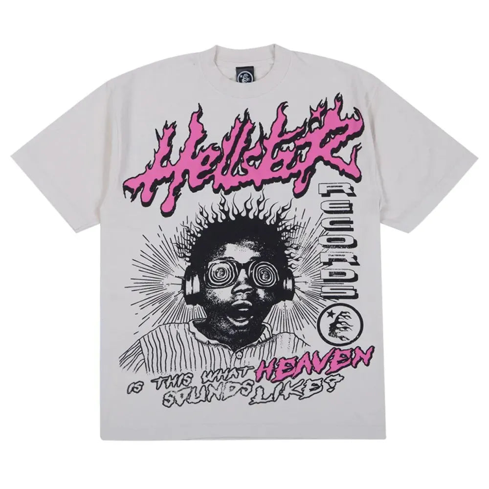 Hellstar Studios Sounds Like Heaven Tee White