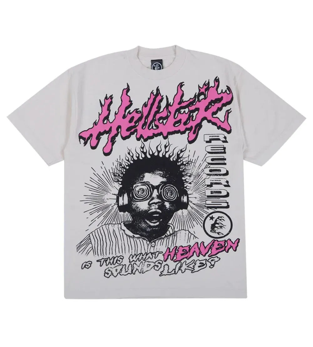Hellstar Studios Sounds Like Heaven Tee White