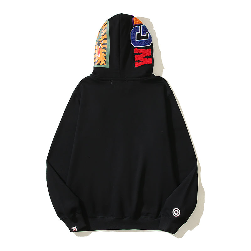 Designer Shark Full Zip Up Unisex Y2K Style Streetwear Made with High-Quality Material