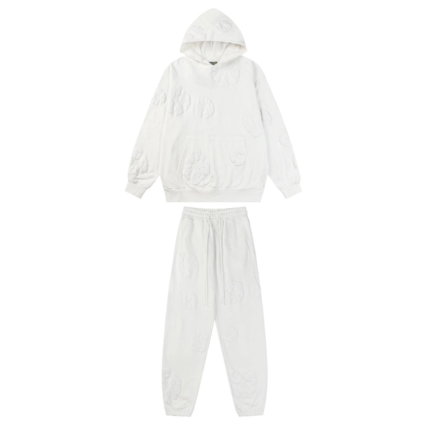 Denim Tears Cotton Wreath High Quality Variety Set Hoodie/Pants (2-piece)
