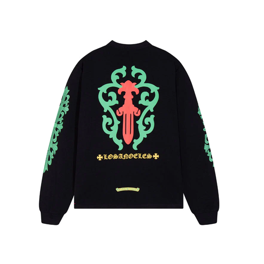 Chrome Hearts Men's Long-Sleeve T-shirt Sweatshirt K8016