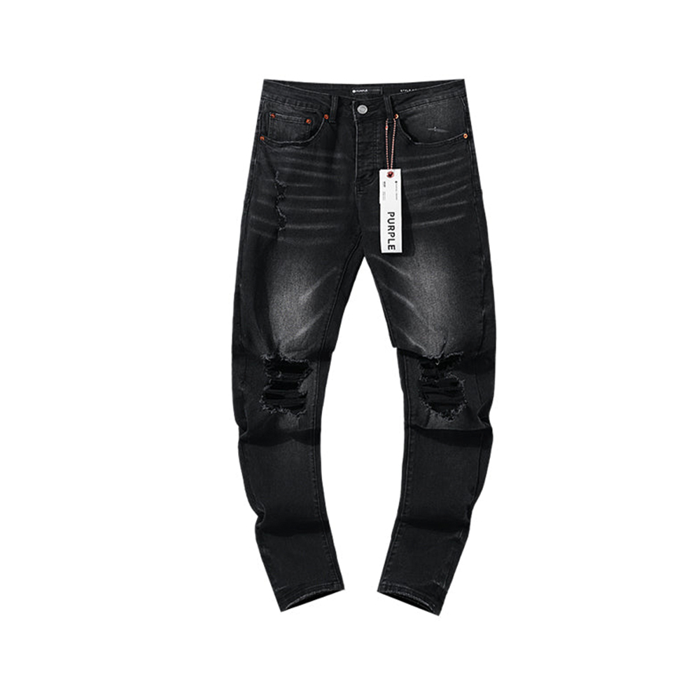 Purple Brand Men's Faded Ripped Jeans #12